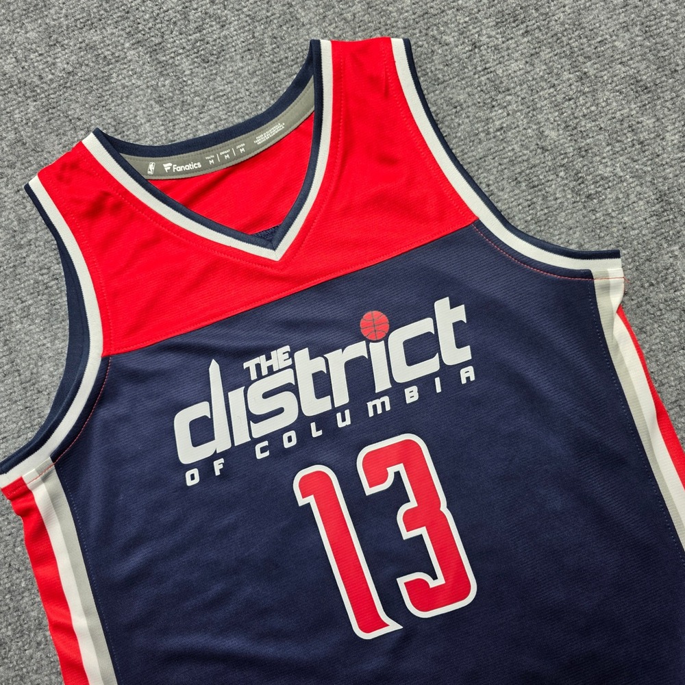 Jordan Poole Washington Wizards Fanatics Jersey Youth Medium Navy Red 13 NBA